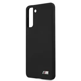 Etui BMW BMHCS21MMSILBK S21+ G996 czarny/black Silicone M Collection | Techbox