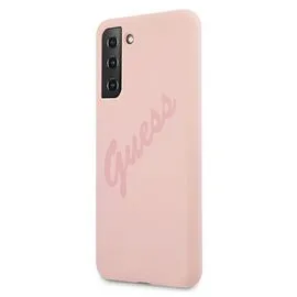 Guess GUHCS21MLSVSPI S21+ G996 pink/pink hardcase Script Vintage | Techbox