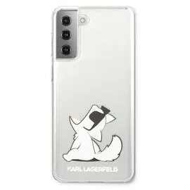 Karl Lagerfeld KLHCS21MCFNRC S21+ G996 hardcase transparent Choupette Fun | Techbox