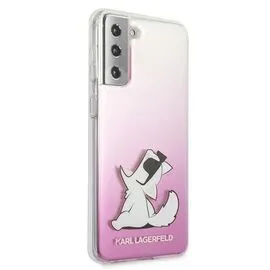 Karl Lagerfeld KLHCS21MCFNRCPI S21+ G996 hardcase różowy/pink Choupette Fun | Techbox