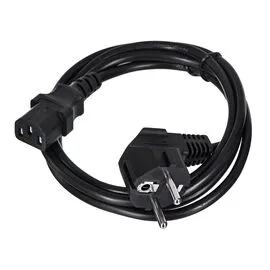 Gembird PC-186 power cable Black 1.8 m CEE7/4 C14 coupler | Techbox