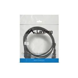 Lanberg CA-C13C-11CC-0018-BK power cable Black 1.8 m C13 coupler CEE7/7 | Techbox