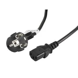 Lanberg CA-C13C-11CC-0050-BK power cable Black 5 m C13 coupler CEE7/7 | Techbox