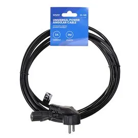 SAVIO CL-146 Power cable Schuko IEC C13, 3 m Black | Techbox