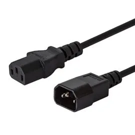 Savio CL-99 power cable Black 1.2 m C14 coupler C13 coupler | Techbox