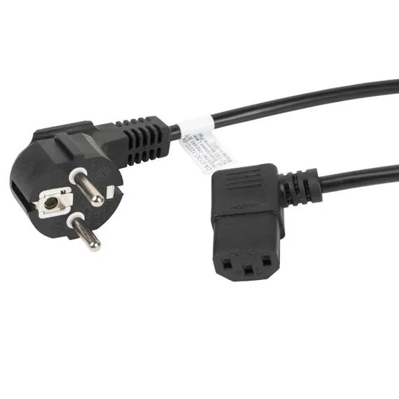 Lanberg CA-C13C-12CC-0018-BK power cable Black 2 m C13 coupler CEE7/7 | Techbox