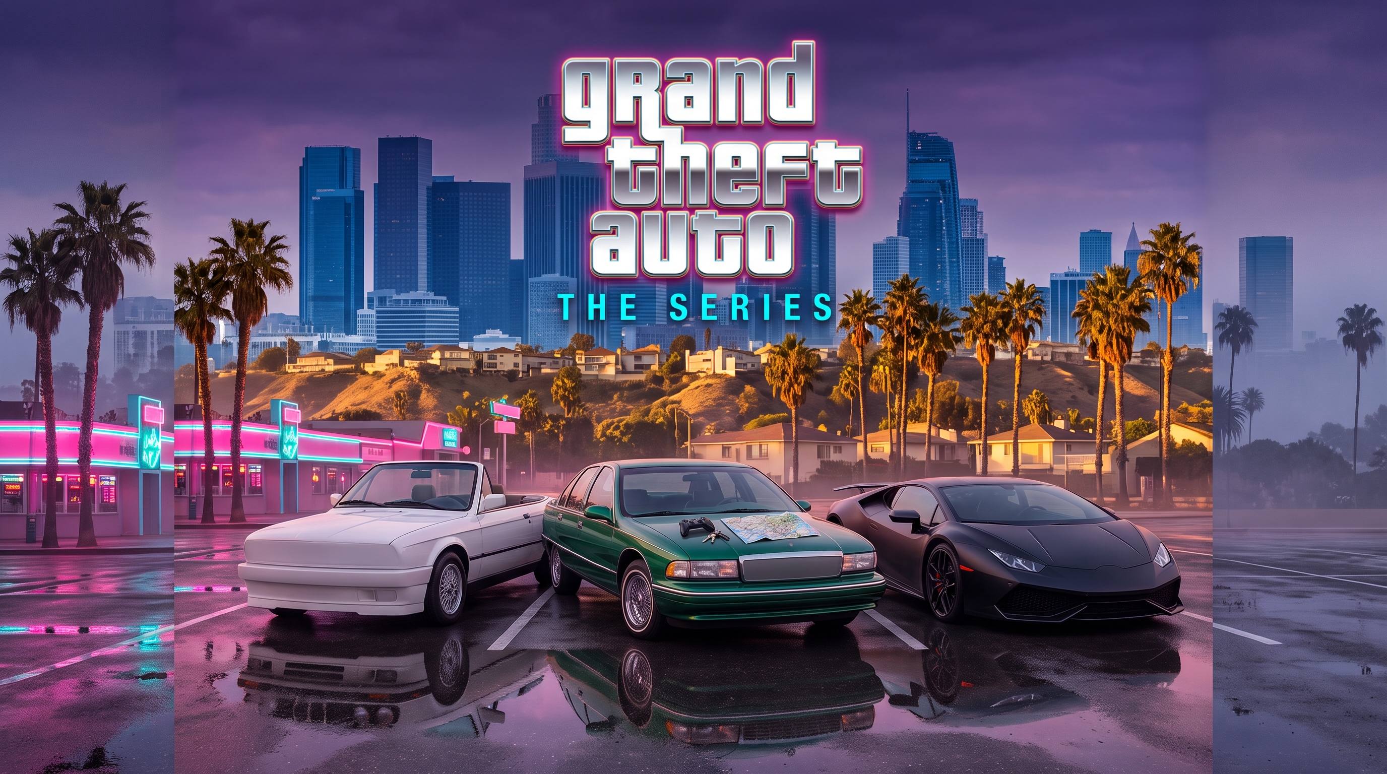 Grand Theft Auto – οι τρεις εποχές της σειράς GTA σε μία πόλη, με το GTA 6 να έρχεται το 2026