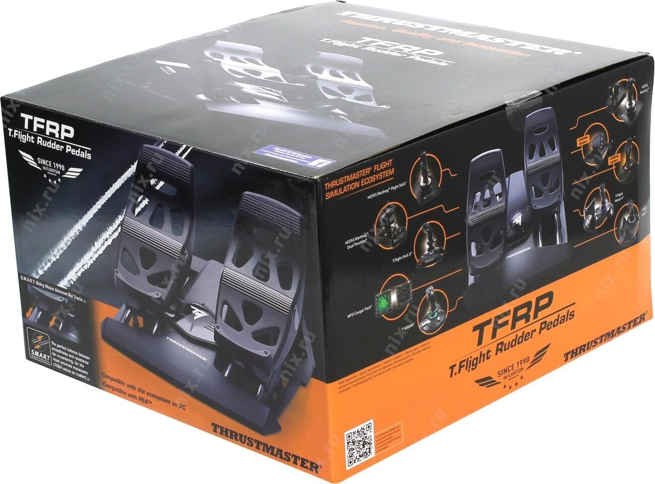 その他 THRUSTMASTER T.Flight Rudder Pedals Thrustmaster - TFRP T-Flight Rudder Pedals / PC - Techbox