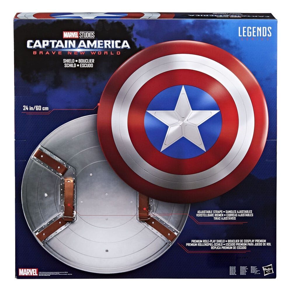 Play Shield Captain America: Brave New World Marvel Legends Premium Role-Play ...