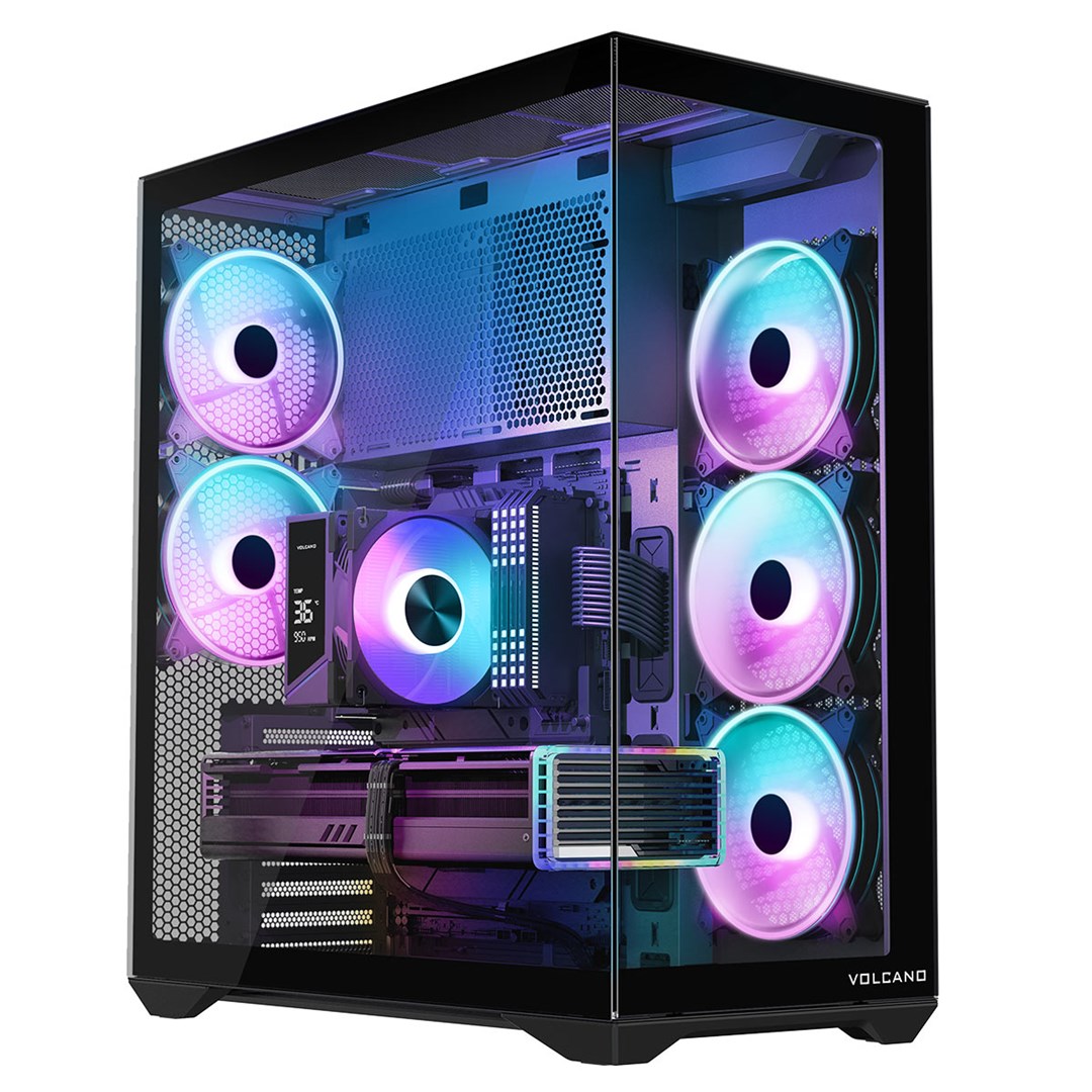 MODECOM Volcano SPACE XL ARGB FULL TOWER 5F Black - Techbox ...