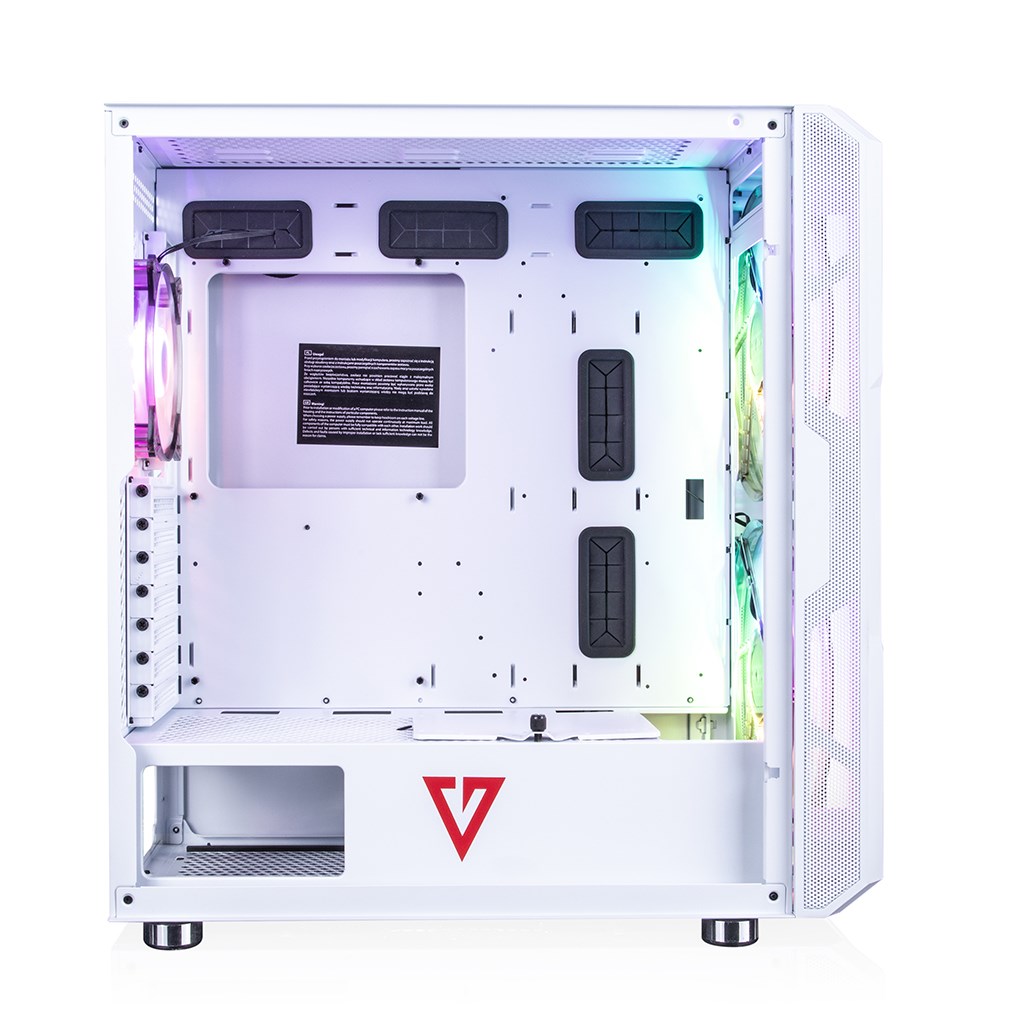 Modecom AMIRANI ARGB Midi Tower White - Techbox - Τεχνολογία & Gaming