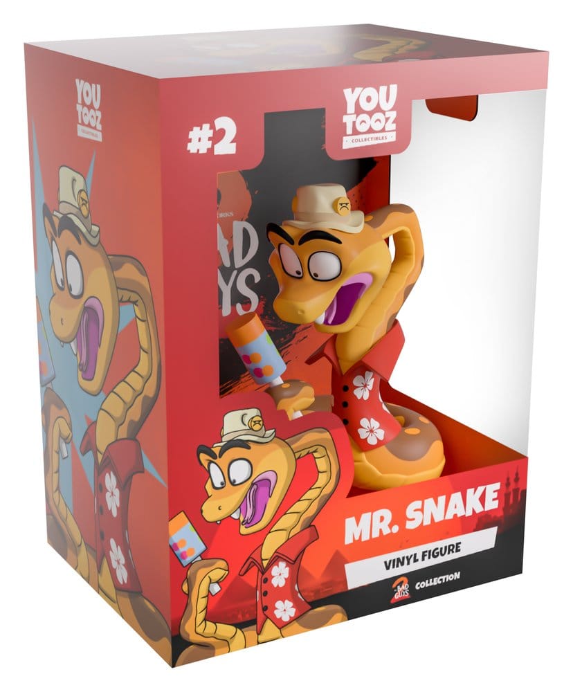 Bad Guys 2 Vinyl Figure Mr. Snake 11 cm - Techbox - Τεχνολογία