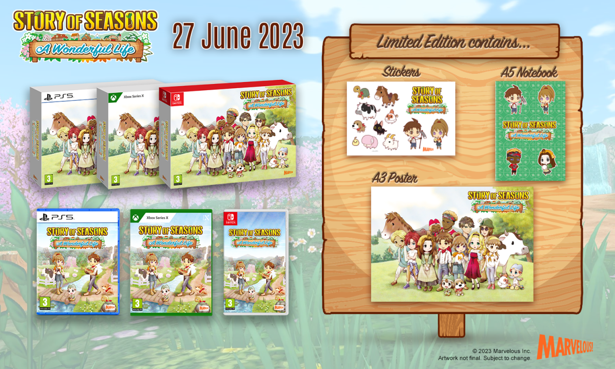 Story of Seasons: A Wonderful Life (Limited Edition) - Sony PlayStation
