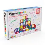 Picasso Tiles - Artistry Magnetic Tiles set (42 pcs) (PT42) / Toys - Αταξινόμητα -  - Techbox