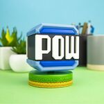 Super Mario - Pow Block Icon Light / Fan Shop and Merchandise - Led Lights & Alarm Clocks - Gifts - Techbox
