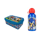 Stor - Lunch Box w/Removable Compartments + Water Bottle 400 ml - Sonic / Toys |  Techbox