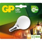 GP - LED Lamp Filament Frozen Mini Globe, E14, 1.2W (15W), 136lm / Electronics | Techbox