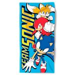 Sonic The Hedgehog cotton beach towel |  Techbox