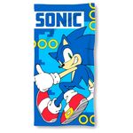Sonic The Hedgehog microfibre beach towel |  Techbox