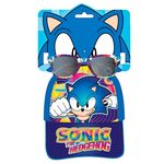 Sonic the Hedgehog set cap + sunglasses - Caps - Fashion - Techbox