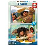 Disney Vaiana puzzle 2x48pcs - Puzzles - Gifts - Techbox