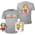 Set figure POP & Tee Minions Roller Skating Stuart Metallic Exclusive Small |  Techbox