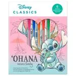 Disney Stitch notebook + 6 gel pens set |  Techbox