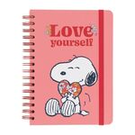 Snoopy Love Yourself A5 notebook |  Techbox