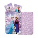Bed Linen - Junior Size 100x140 cm - Disney Frozen / Baby and Children
