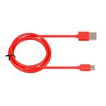 CABLE I-BOX USB 2.0 TYPE C, 2A 1M RED | Techbox
