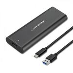 Qoltec 50311 storage drive enclosure SSD enclosure Black M.2 | Techbox