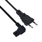 SAVIO CL-144 Power cable Black 3 m angled - Power Cables - Cables & Adapters - Techbox