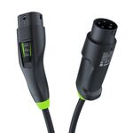 Green Cell Habu EVGC01 Mobile EV charger for electric vehicles 11 kW 7 m Type 2 CEE Wallbox Black | Techbox