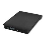 Qoltec 51857 External DVD-RW recorder |USB 3:0|Black | Techbox