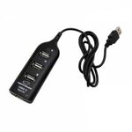 Esperanza EA116 interface hub 480 Mbit/s Black - USB Hubs & Card Readers - Peripherals - Techbox
