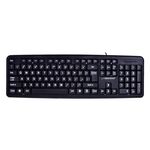 Esperanza EK129 keyboard USB QWERTY UK English Black | Techbox
