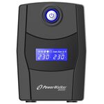 PowerWalker VI 600 STL Line-Interactive 0.6 kVA 360 W 2 AC outlet(s) - UPS & Surge Protectors - Surge Protection - Techbox