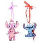 DISNEY - Stitch & Angel - Set of 2 Hanging Decoration
