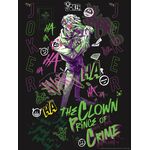 BATMAN - The Clown prince of crime - Golden Poster 30x40cm