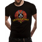 LOONEY TUNES - T-Shirt IN A TUBE- Destroy Logo (S)