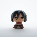 ATTACK ON TITAN - Mini Money Box - PVC Chibi Mikasa - 13cm