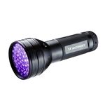 Wozinsky WLT-51L IP65 UV Flashlight for Trace Detection - Black