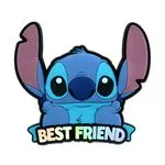 DISNEY - Stitch Best Friend - 3D foam collectible magnet