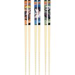 NARUTO - Team 7 - 3 pairs bamboo chopsticks set