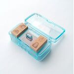 SPIRITED AWAY - Chihiro in the train - Blue stamps set