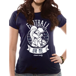 LOONEY TUNES - T-Shirt IN A TUBE- Football or Me GIRL (XL)