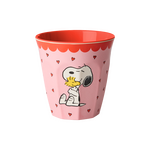 Rice - Melamine Cup with Pink Snoopy Print - Pink - Medium - 250 ml /