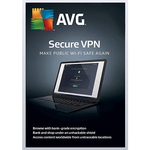 AVG Secure VPN Unlimited PCs, 1 Year, 5 Active Connection, ESD | Techbox