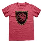 House Of The Dragon T-Shirt Targaryen Crest Size S |  Techbox