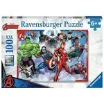 Ravensburger Marvel Avengers Assemble XXL Jigsaw Puzzle - 100 Pieces / Toys - Puzzles - Gifts - Techbox